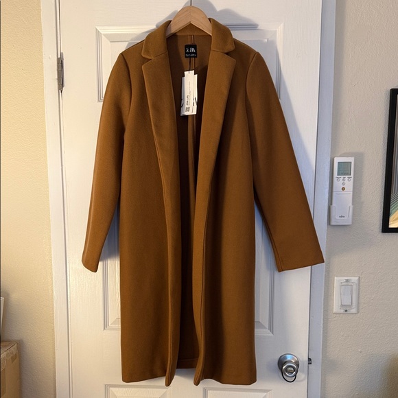 Zara Jackets & Blazers - Zara - Women's Tan Coat